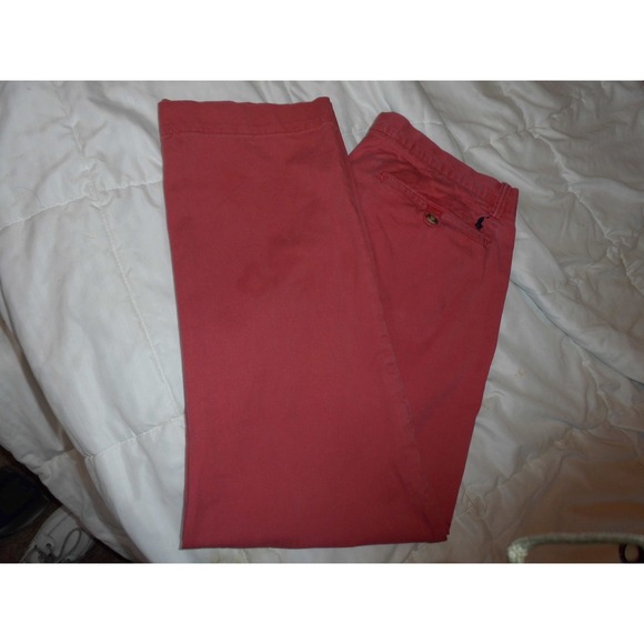Polo Ralph Lauren Mens Stretch Straight Fit Chino Pants Coral Size 34x30 - Picture 1 of 14